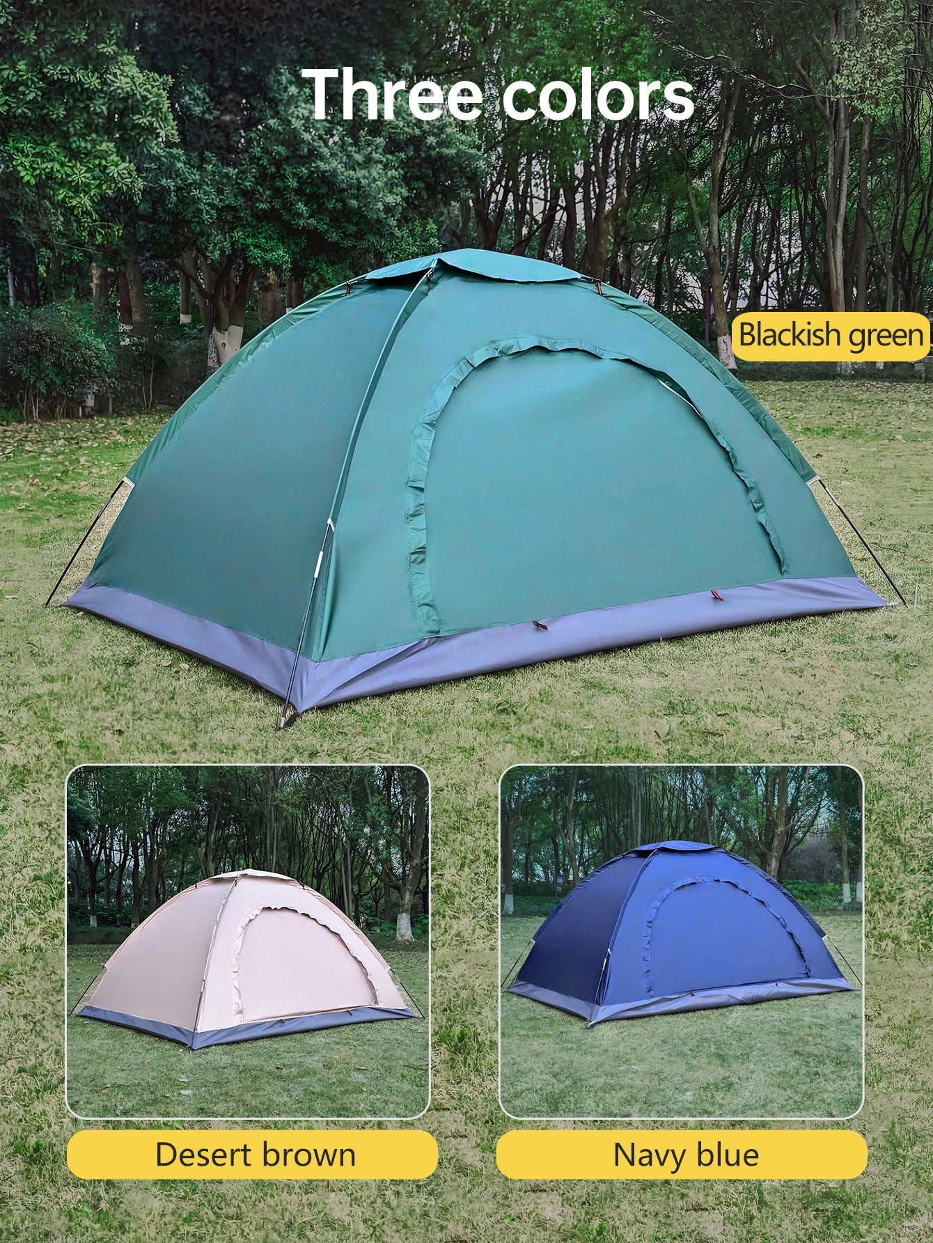 M11 - Outdoor camping tent, hand-built rain and sun protection hiking tent