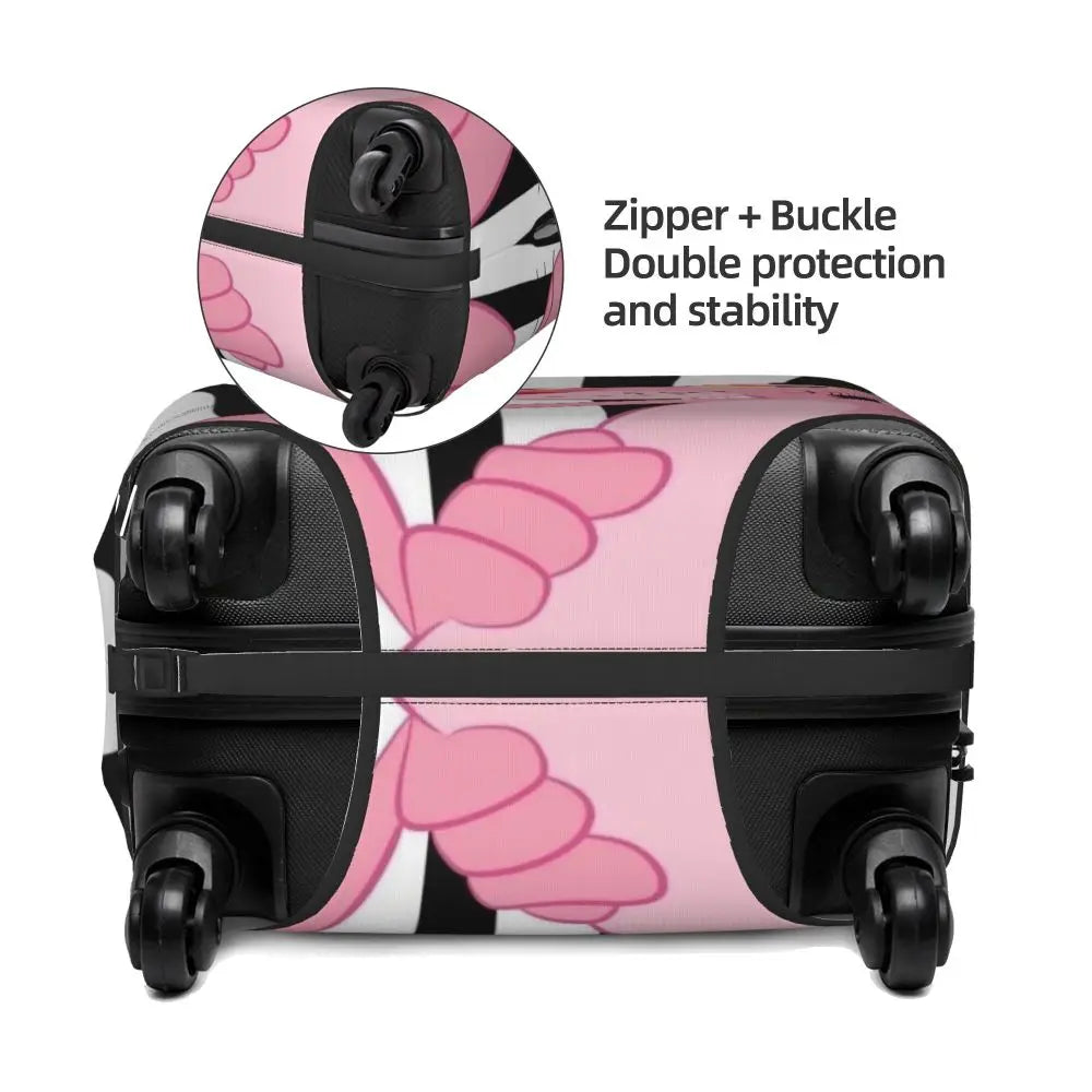 A101 - P-Panthers Cartoon Luggage Cover Protector Fashion Travel Suitcase