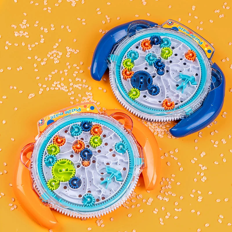 T09 - 3D Puzzle Funny Gear Labyrinth Disk Gear Balance Ball
