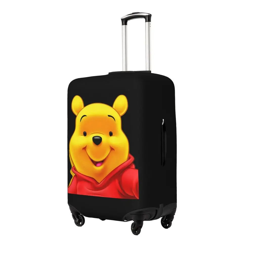 A111 - Custom Winnie The Pooh Luggage Cover Elastic