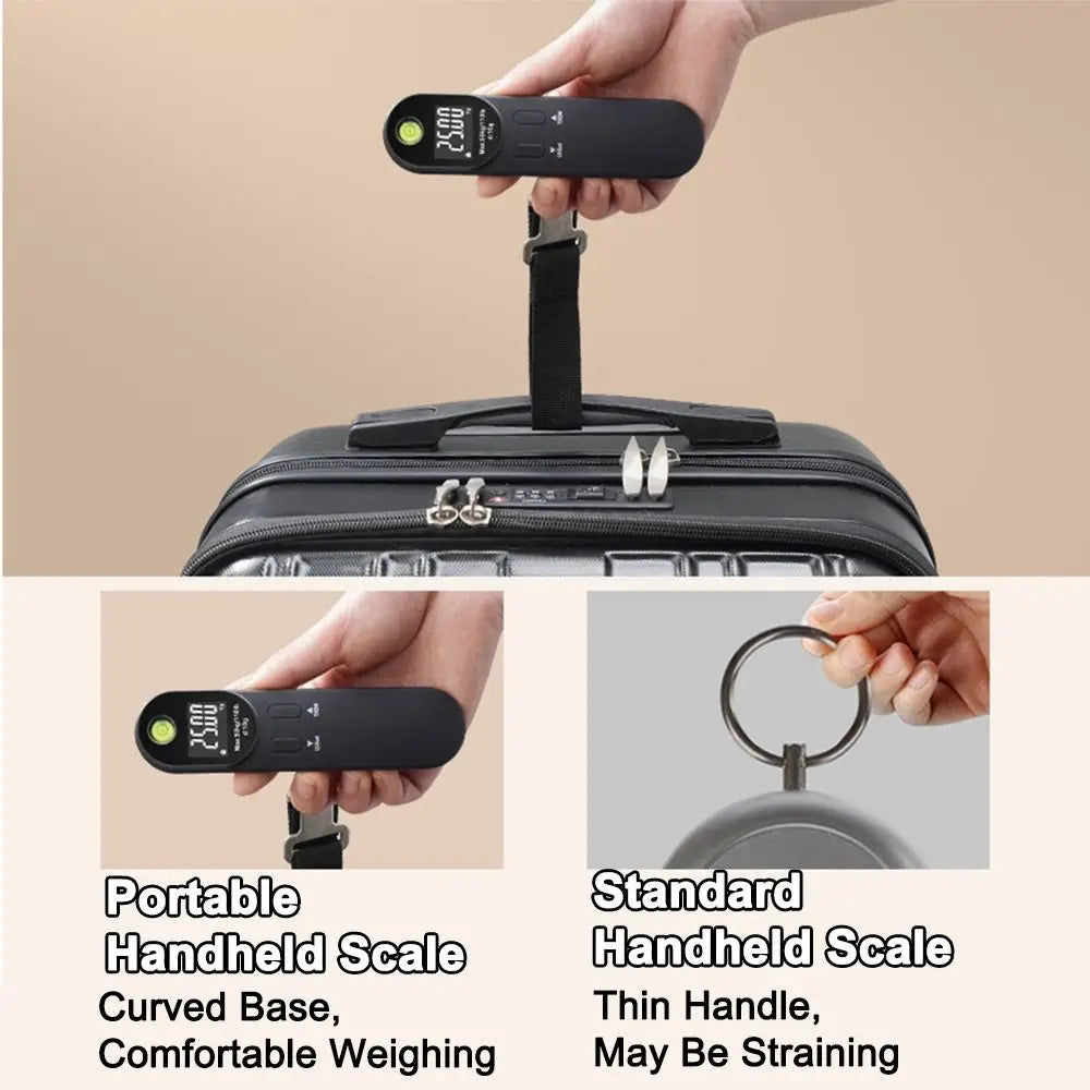 A04 - Portable Electronic Luggage Scale Kg/Oz/Ib
