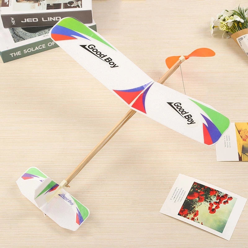 T25 - Rubber Band Powered Glider Flying Glider Planes