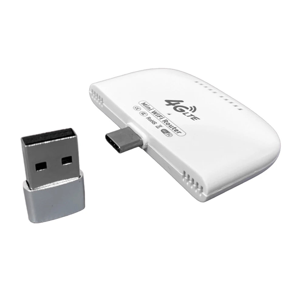 AE09 - 4G LTE Mini WiFi Router with USB Adapter Wireless