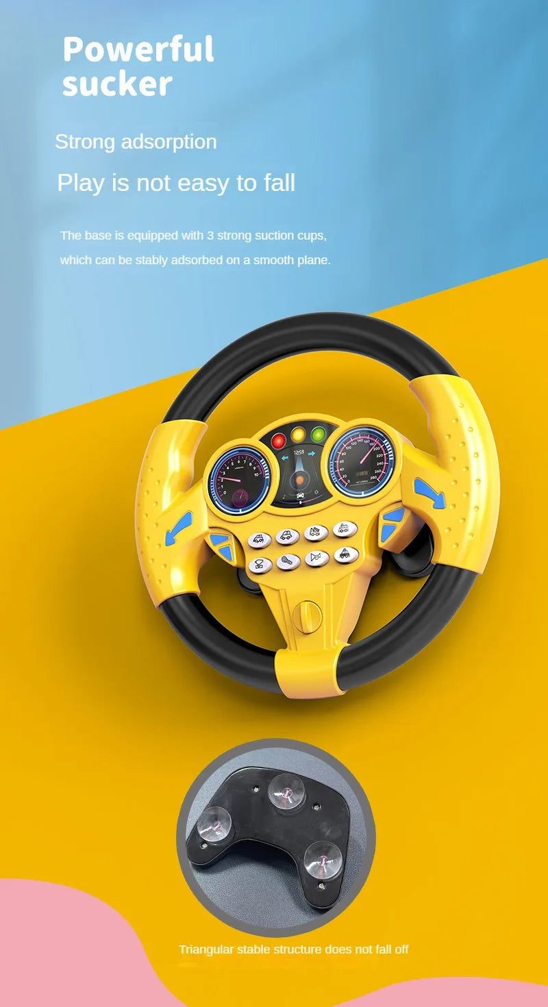 T02 - Infant Shining Simulation Steering Wheel