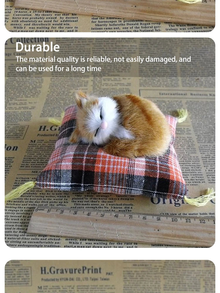 P02 - Animal Flower Cat Cloth Cushion