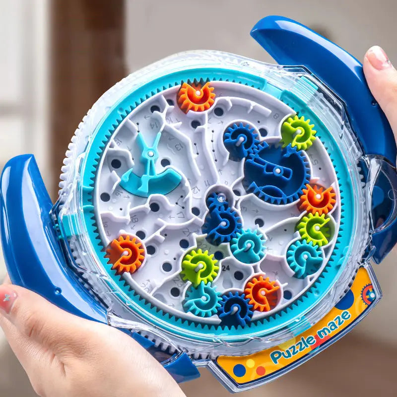 T09 - 3D Puzzle Funny Gear Labyrinth Disk Gear Balance Ball
