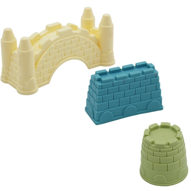 B26 - Beach Sensory Bucket Toys for Kids Sand Plage