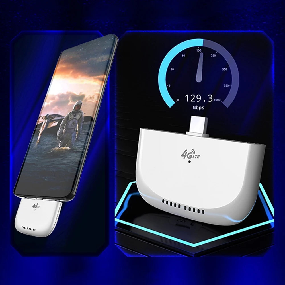AE09 - 4G LTE Mini WiFi Router with USB Adapter Wireless