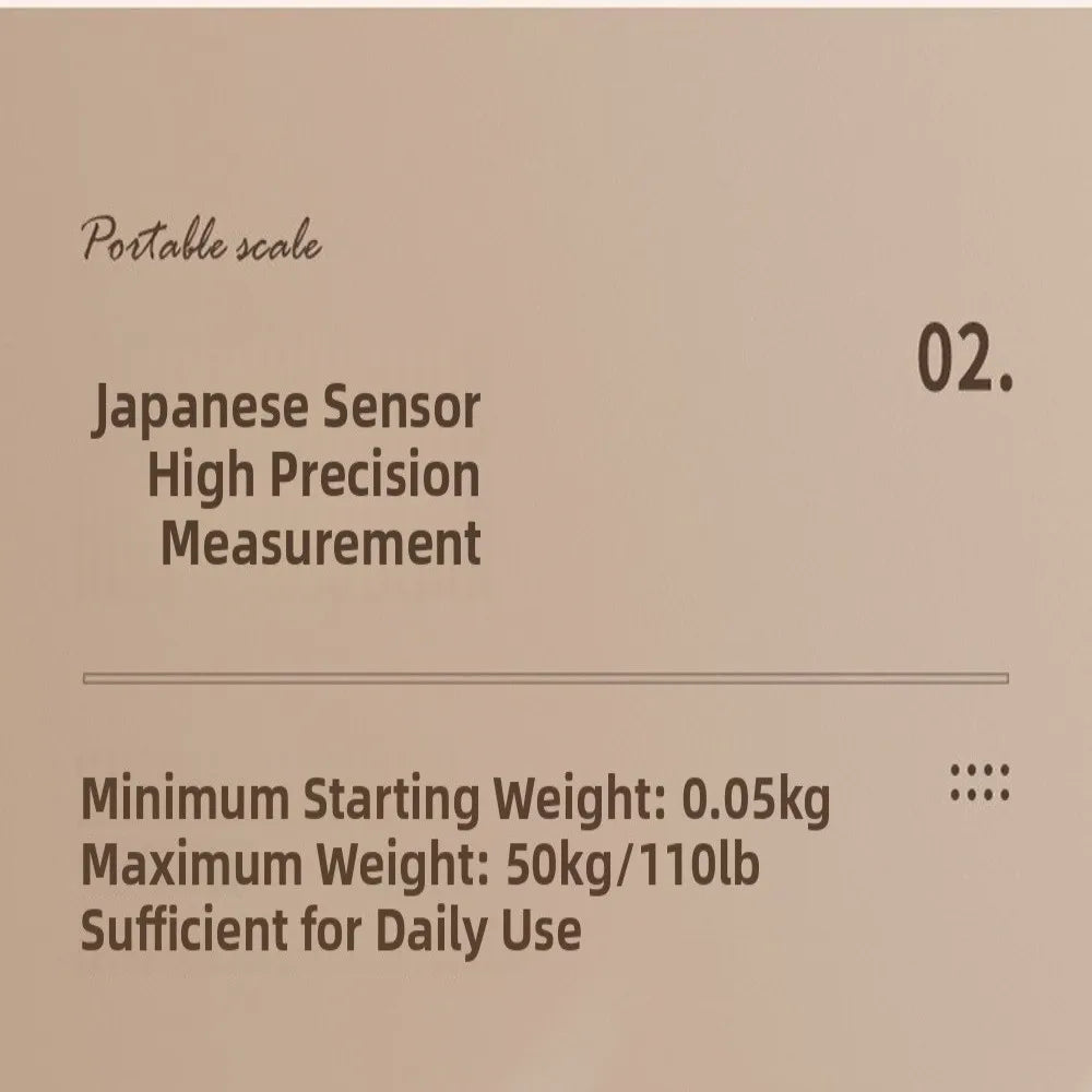 A04 - Portable Electronic Luggage Scale Kg/Oz/Ib