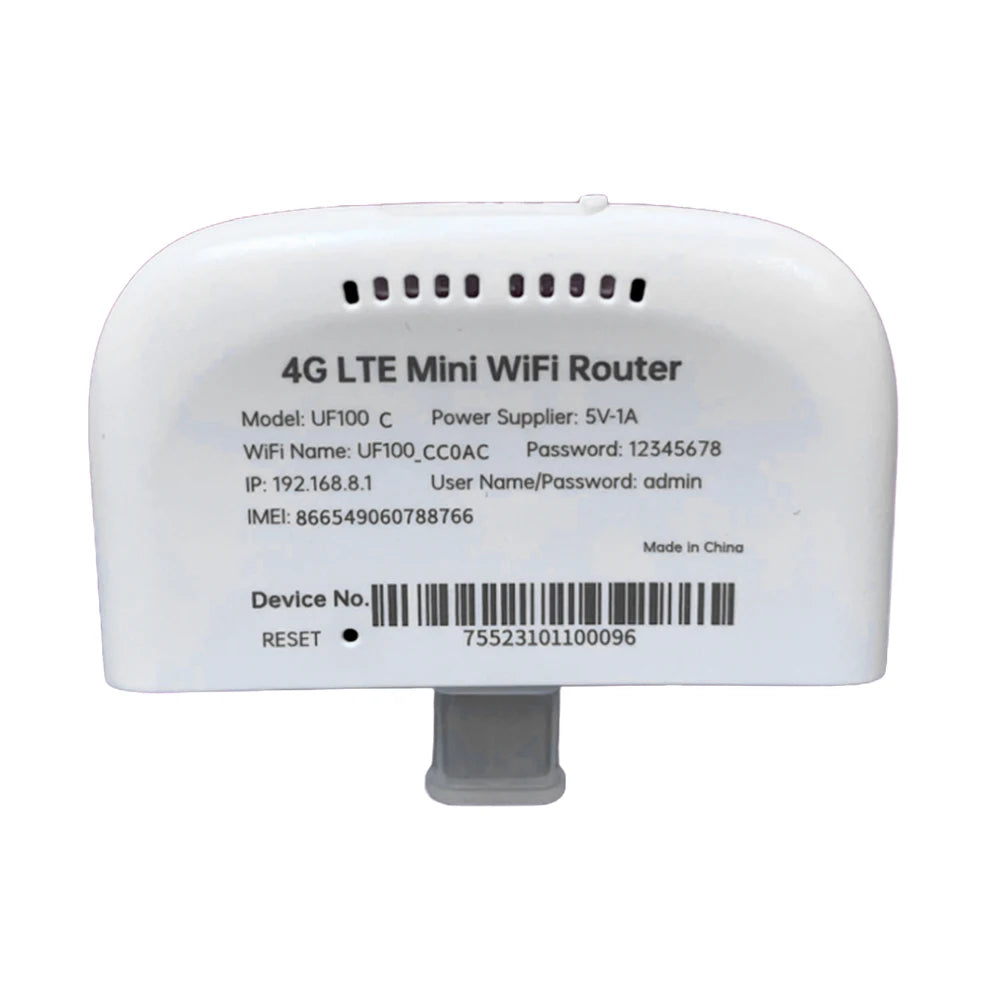 AE09 - 4G LTE Mini WiFi Router with USB Adapter Wireless