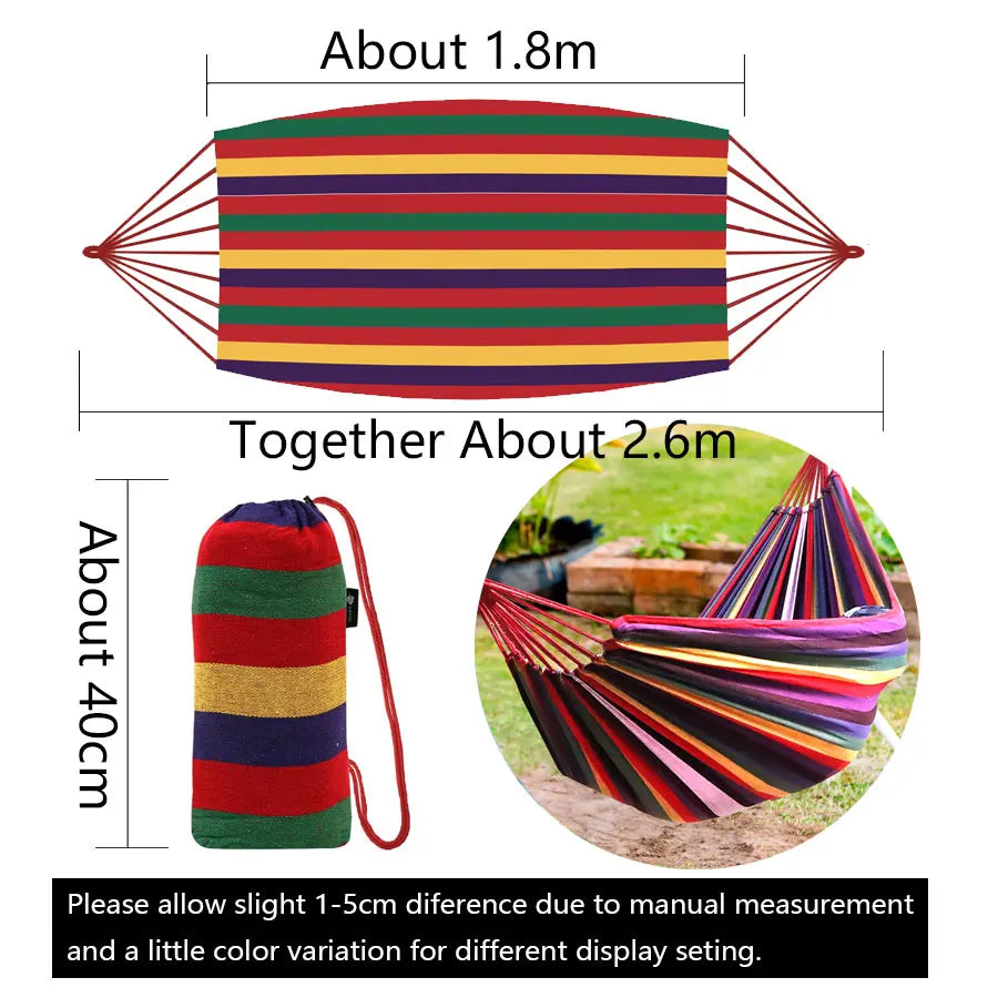 M04 - Tourist Hammock Camping Equipment Hammocks Garden Furniture