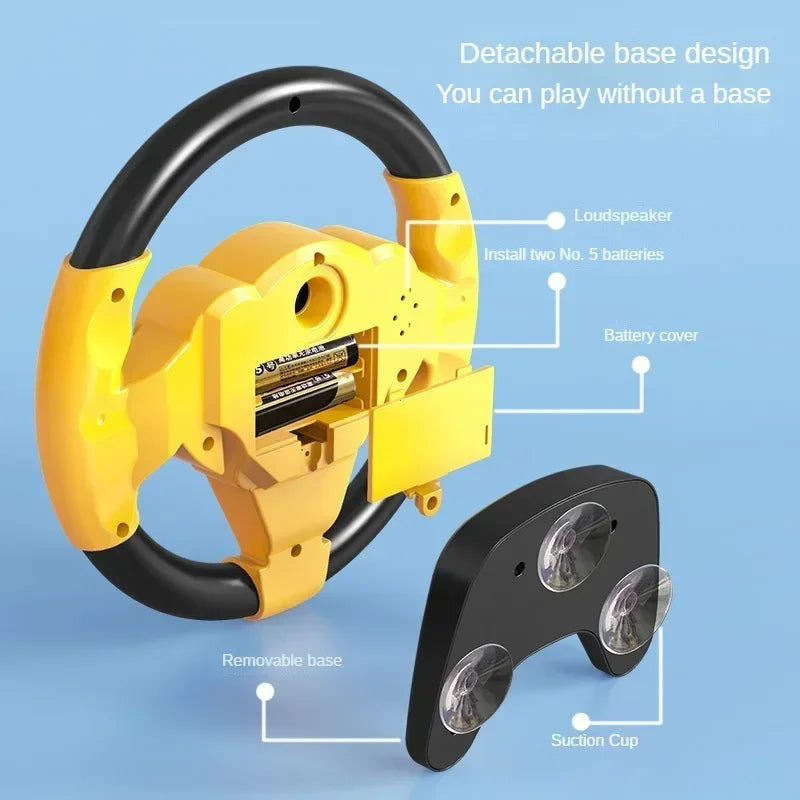 T02 - Infant Shining Simulation Steering Wheel