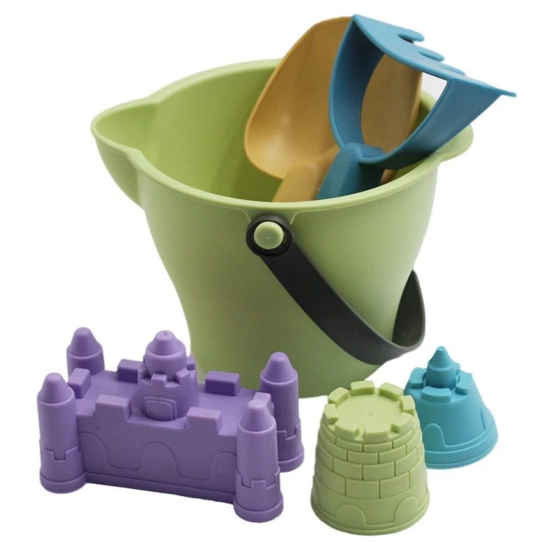 B26 - Beach Sensory Bucket Toys for Kids Sand Plage