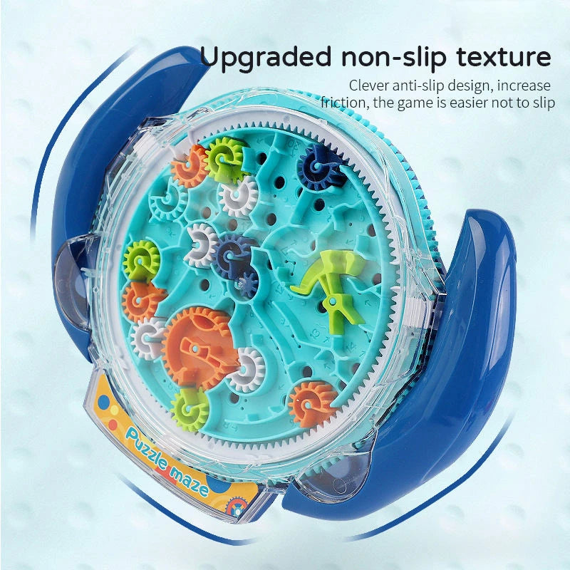 T09 - 3D Puzzle Funny Gear Labyrinth Disk Gear Balance Ball