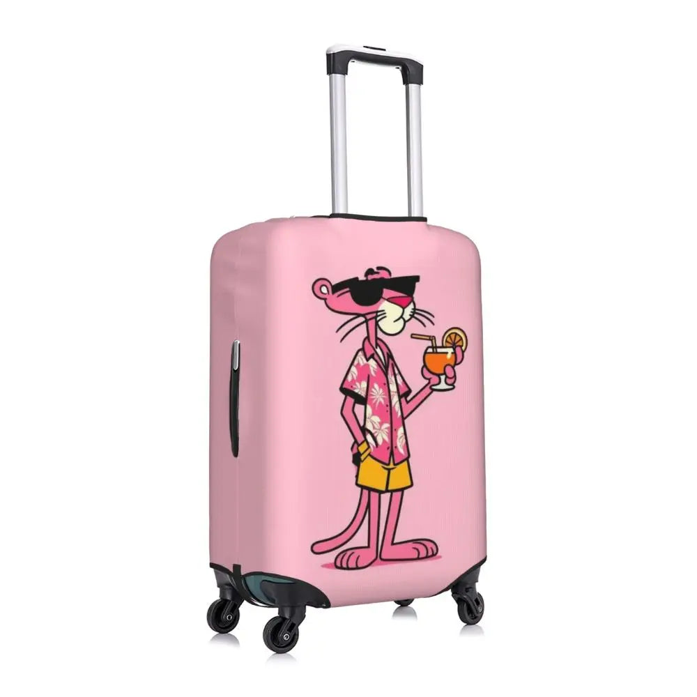 A101 - P-Panthers Cartoon Luggage Cover Protector Fashion Travel Suitcase