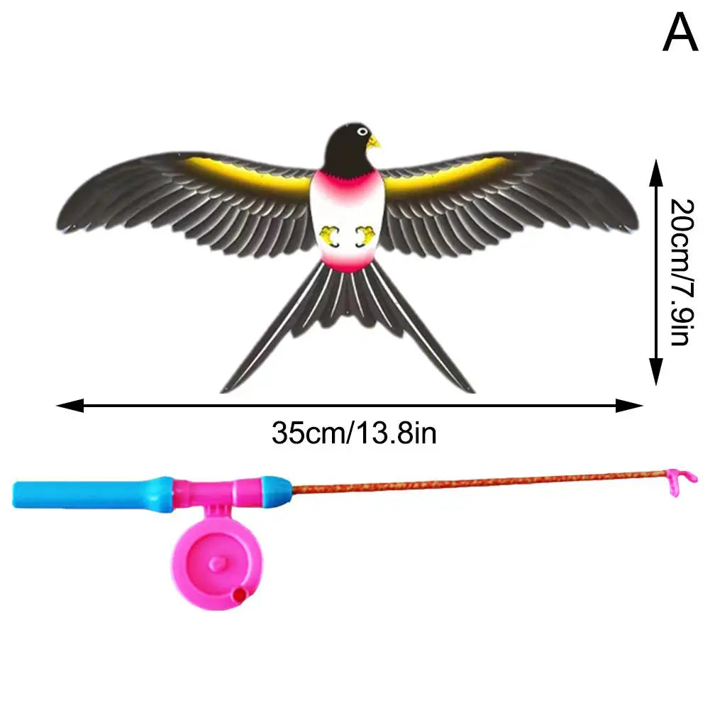 T24 - Children Kite Toy Cartoon Eagle Foldable