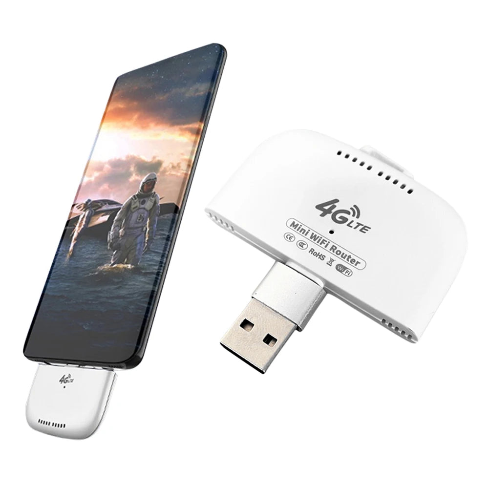 AE09 - 4G LTE Mini WiFi Router with USB Adapter Wireless