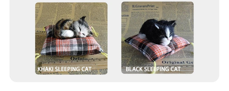 P02 - Animal Flower Cat Cloth Cushion