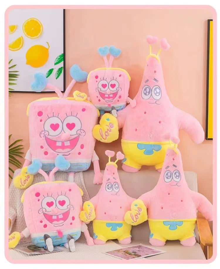 T21 - SpongeBob SquarePants Patrick Star Doll Anime Cartoon Plush Toy