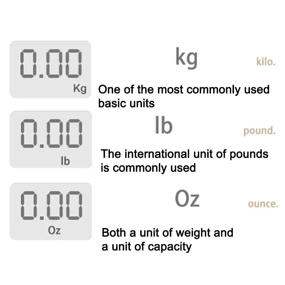 A04 - Portable Electronic Luggage Scale Kg/Oz/Ib