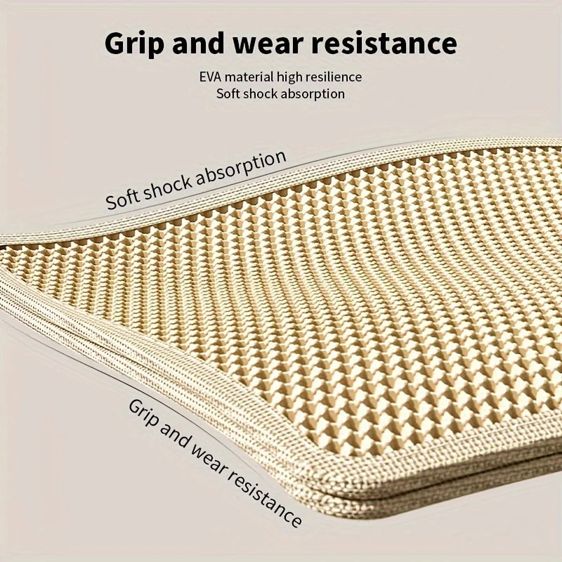 P07 - Large Size Cat Litter Mat-Advanced Honeycomb Double Layer Design,Urine Waterproof