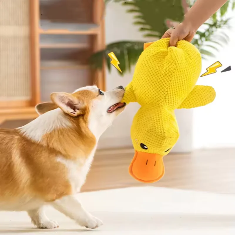 P09 - Dog Toy Stomping Duck Bite Resistant