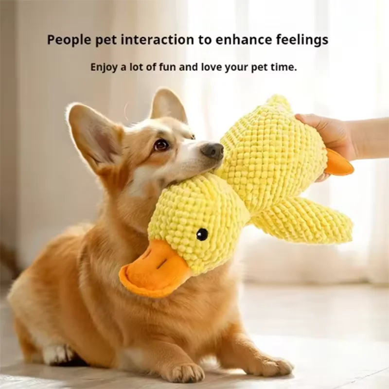 P09 - Dog Toy Stomping Duck Bite Resistant