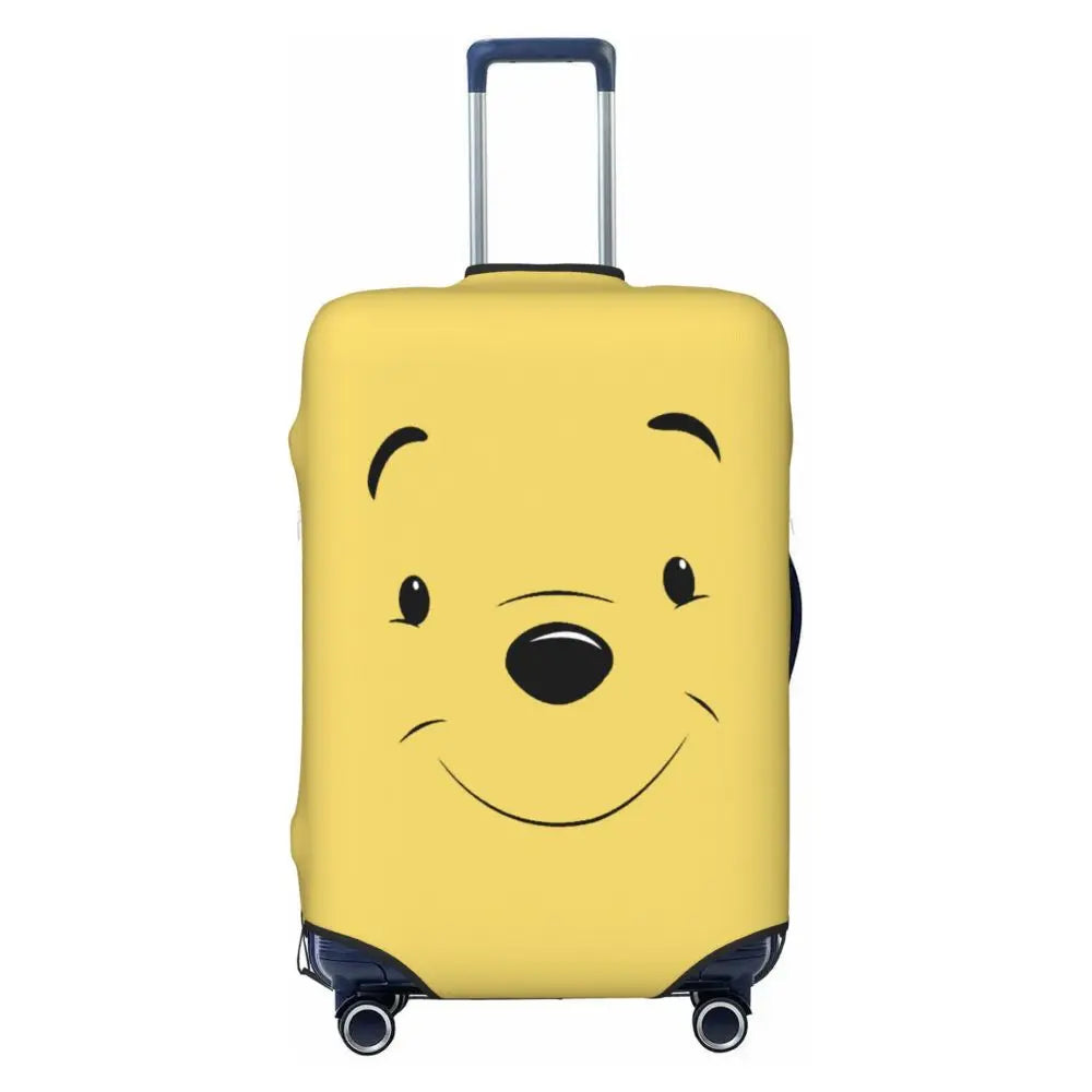 A111 - Custom Winnie The Pooh Luggage Cover Elastic