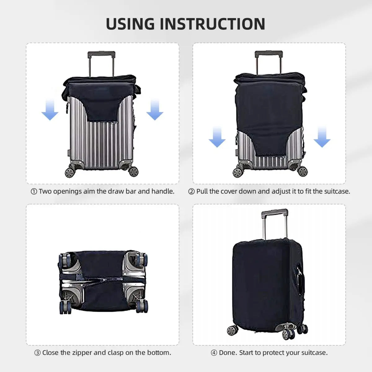 A11 - Stitch Luggage Cover Protector