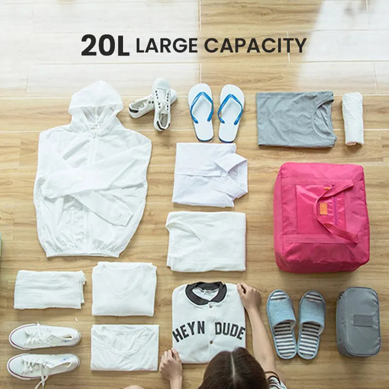 A09 - Foldable Travel Duffel Bag Lightweight Travel Bag