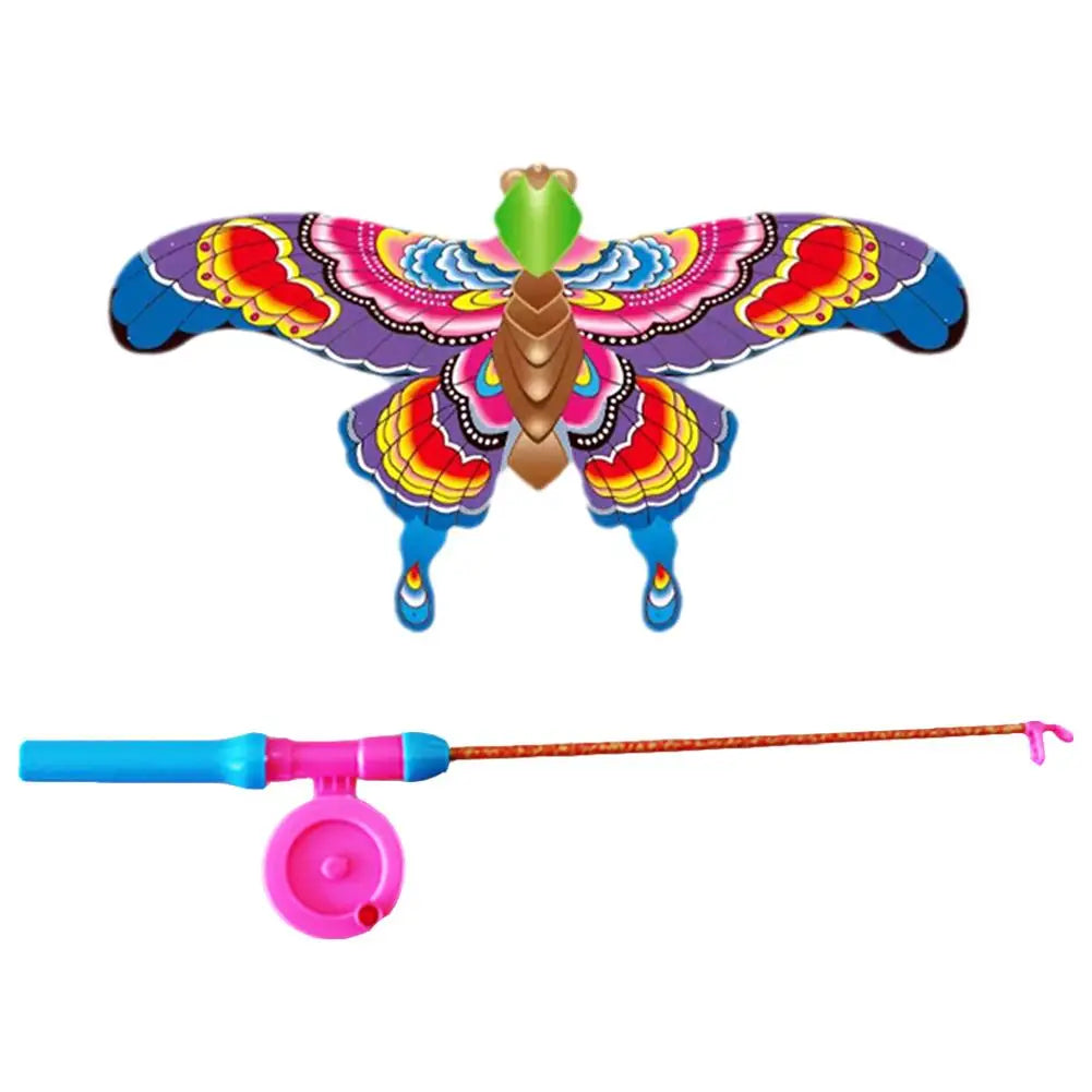 T24 - Children Kite Toy Cartoon Eagle Foldable