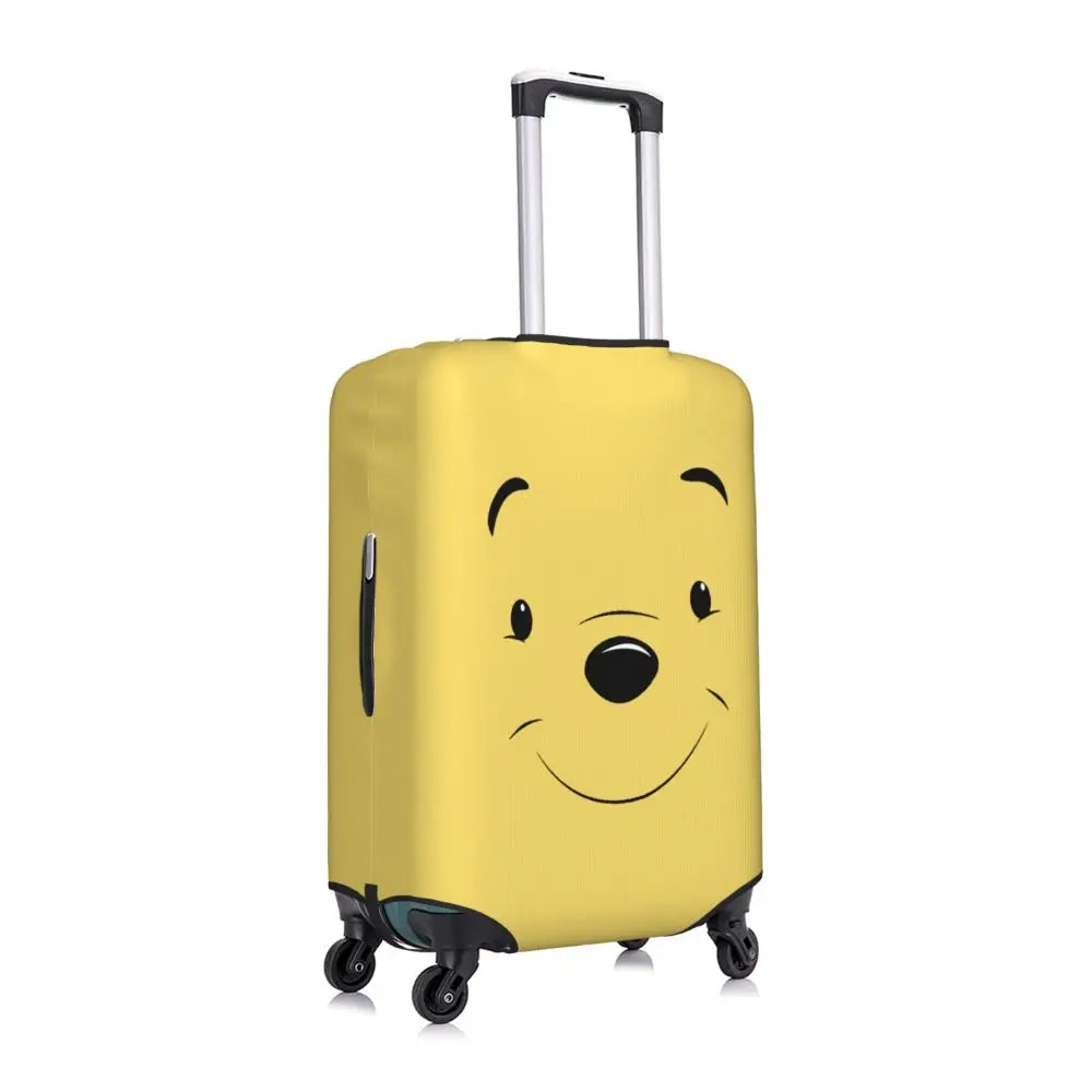 A111 - Custom Winnie The Pooh Luggage Cover Elastic