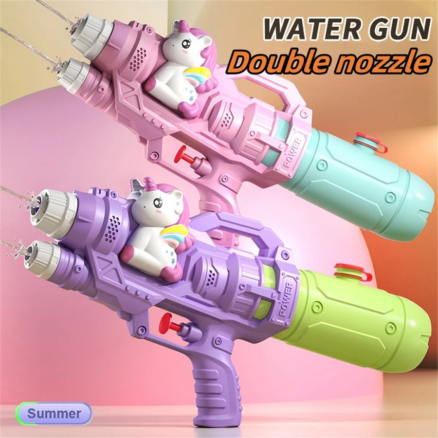 T14 - Dinosaurs, ducks, sharks, twin sprinklers, water beach toys