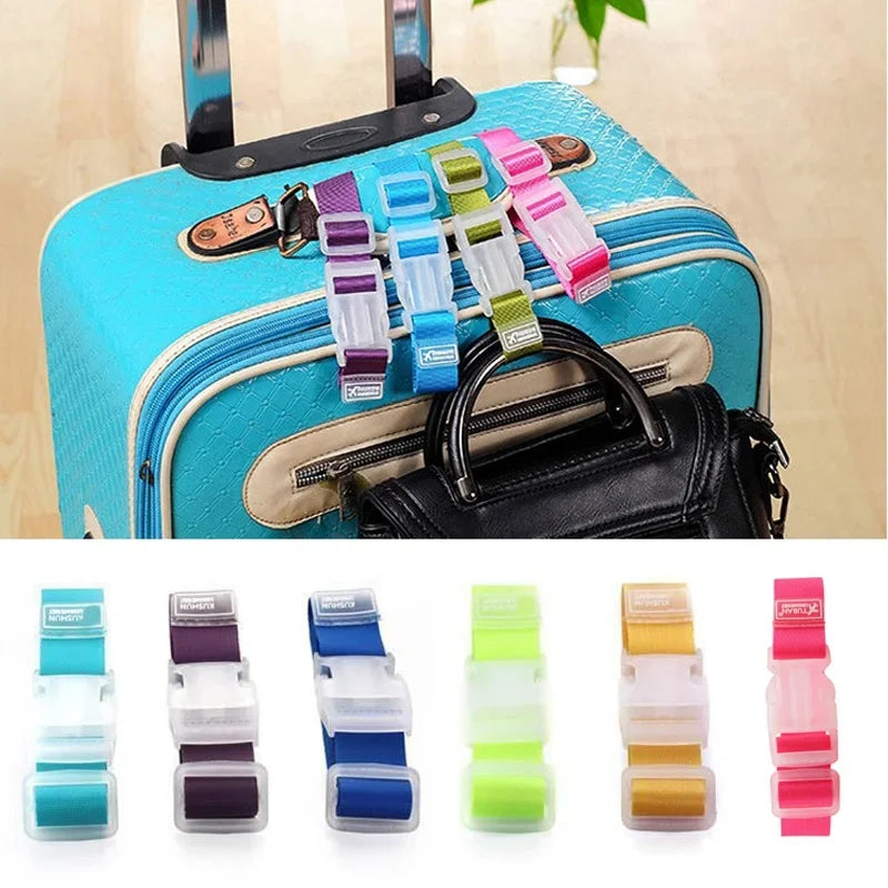 A22 - Adjustable Luggage Straps Nylon Luggage Accessories Hanging