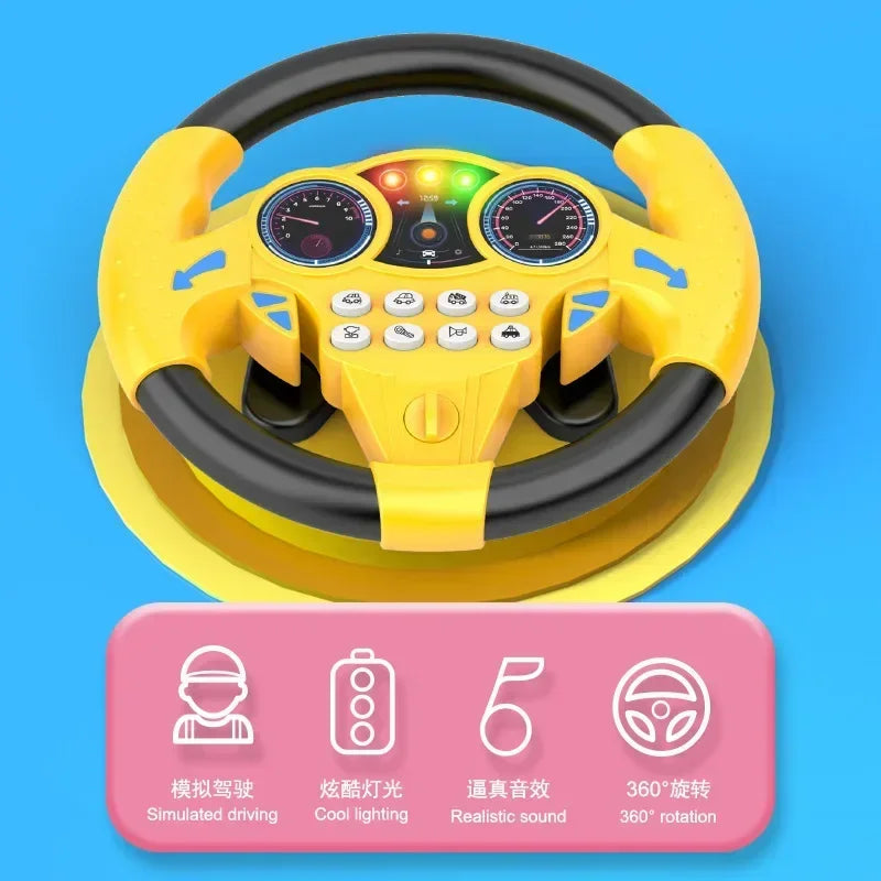 T02 - Infant Shining Simulation Steering Wheel