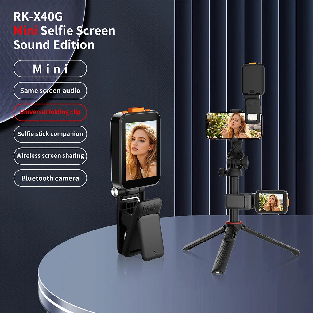 AE11 - Mini Same Screen With Sound Selfie Device