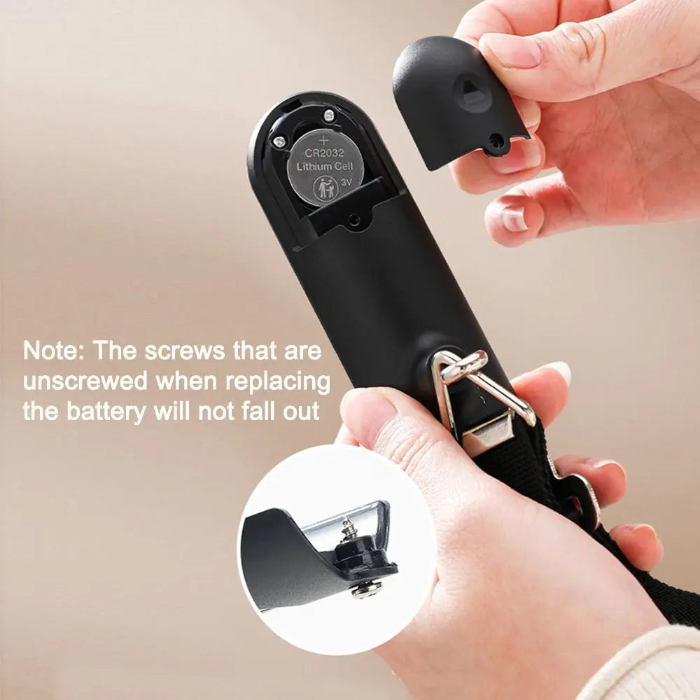 A04 - Portable Electronic Luggage Scale Kg/Oz/Ib