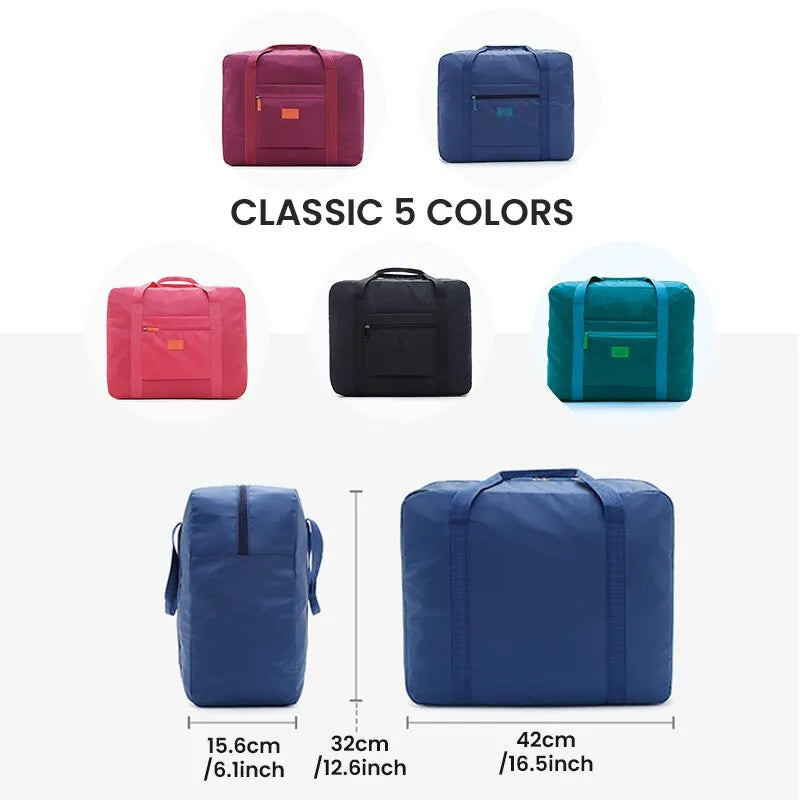 A09 - Foldable Travel Duffel Bag Lightweight Travel Bag