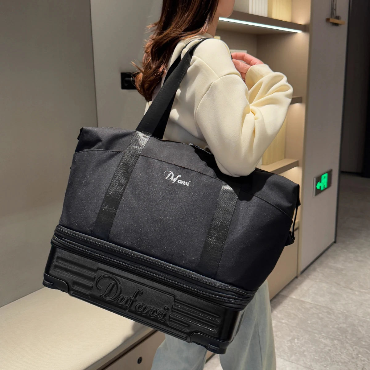 A20 - Pulley Luggage Bag, Universal Wheel Travel Bag