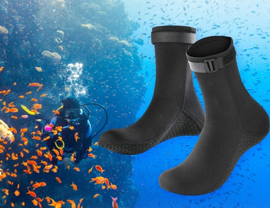 SNOR - Calzini da pesca subacquea per lo snorkeling da 3 mm neoprene