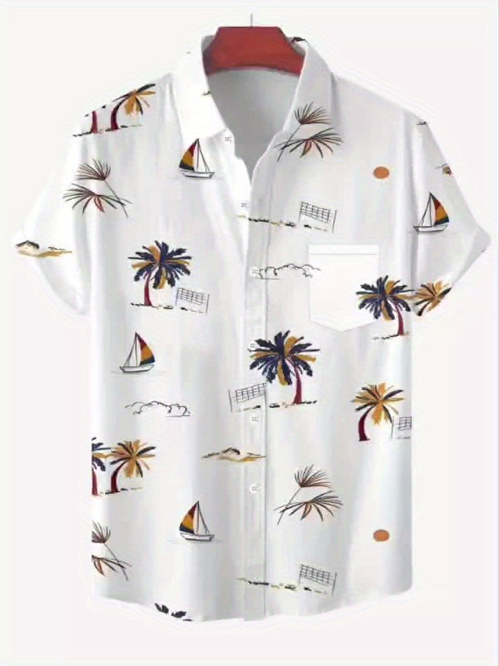 HAWAIA16 - Camicia hawaiana tropicale