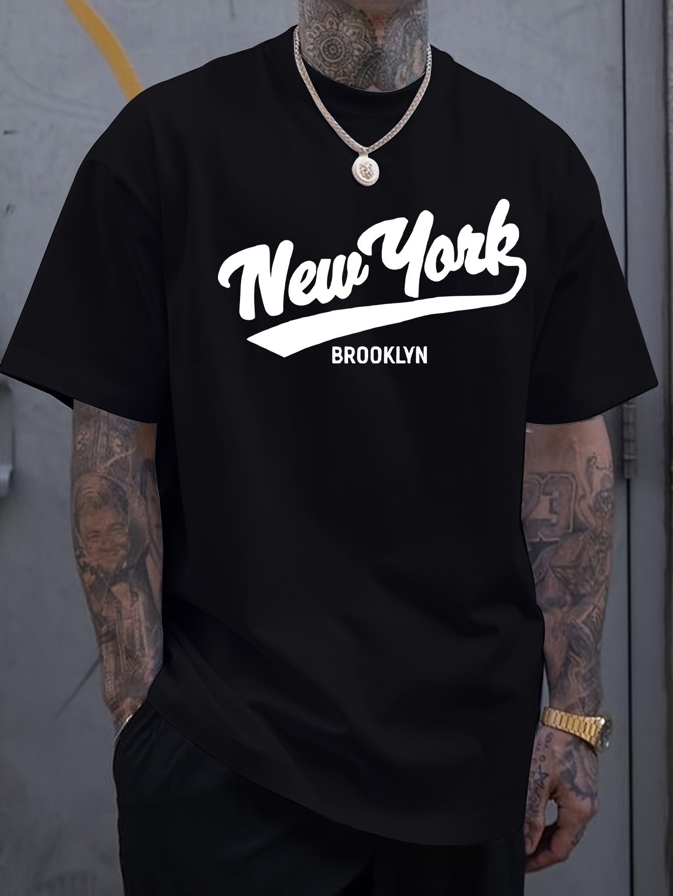 SHIRT18 - T-shirt stampata New York