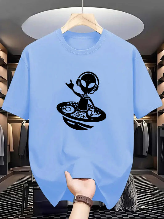 TSHIRT17 - T-shirt con stampa aliena