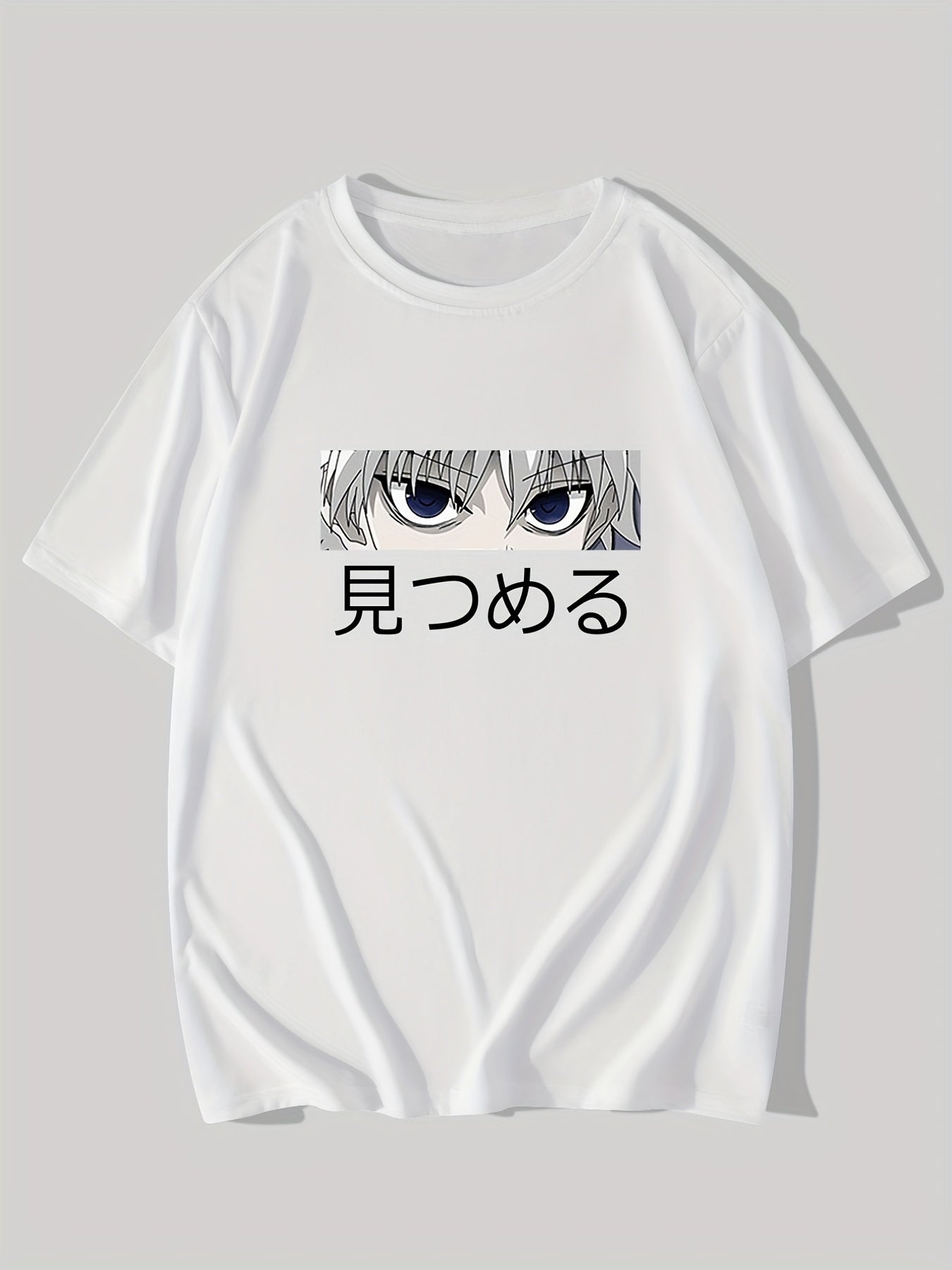TSHIRT08 - T-shirt con stampa di personaggi anime giapponesi