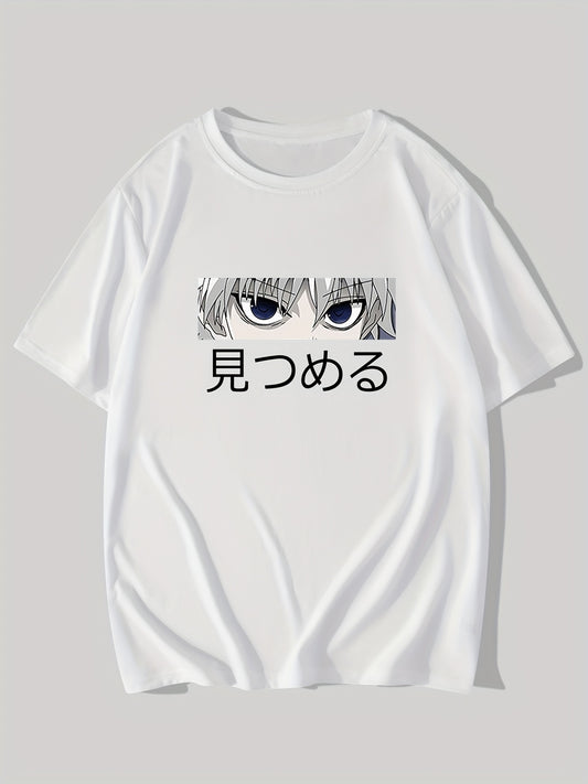 TSHIRT08 - T-shirt con stampa di personaggi anime giapponesi