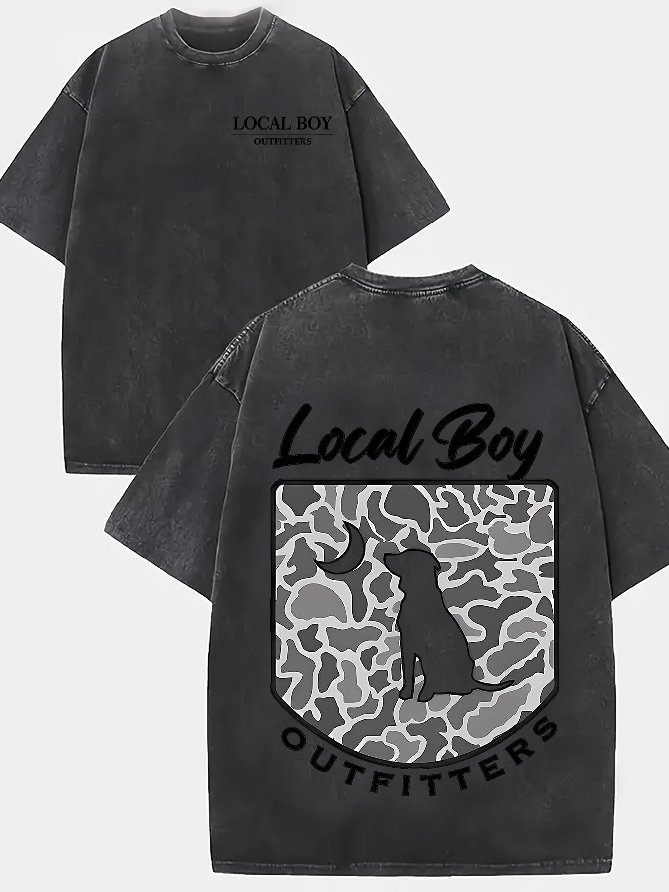 TSHIRT15 - T-shirt girocollo con stampa bifacciale