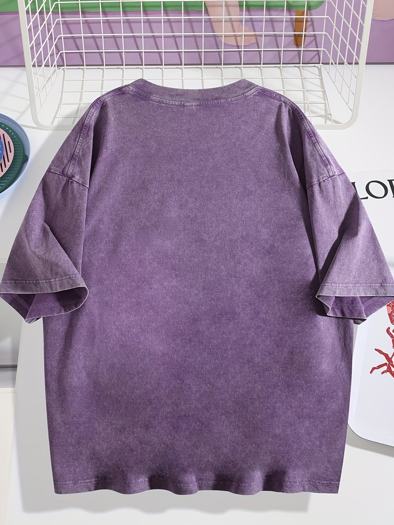 TSHIRT14 - Maglietta con stampa a motivo rock