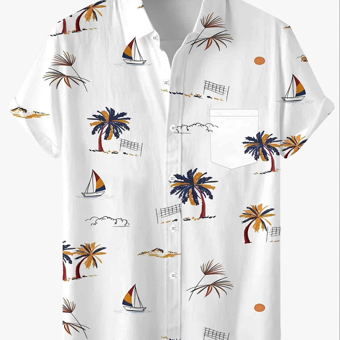 HAWAIA16 - Camicia hawaiana tropicale