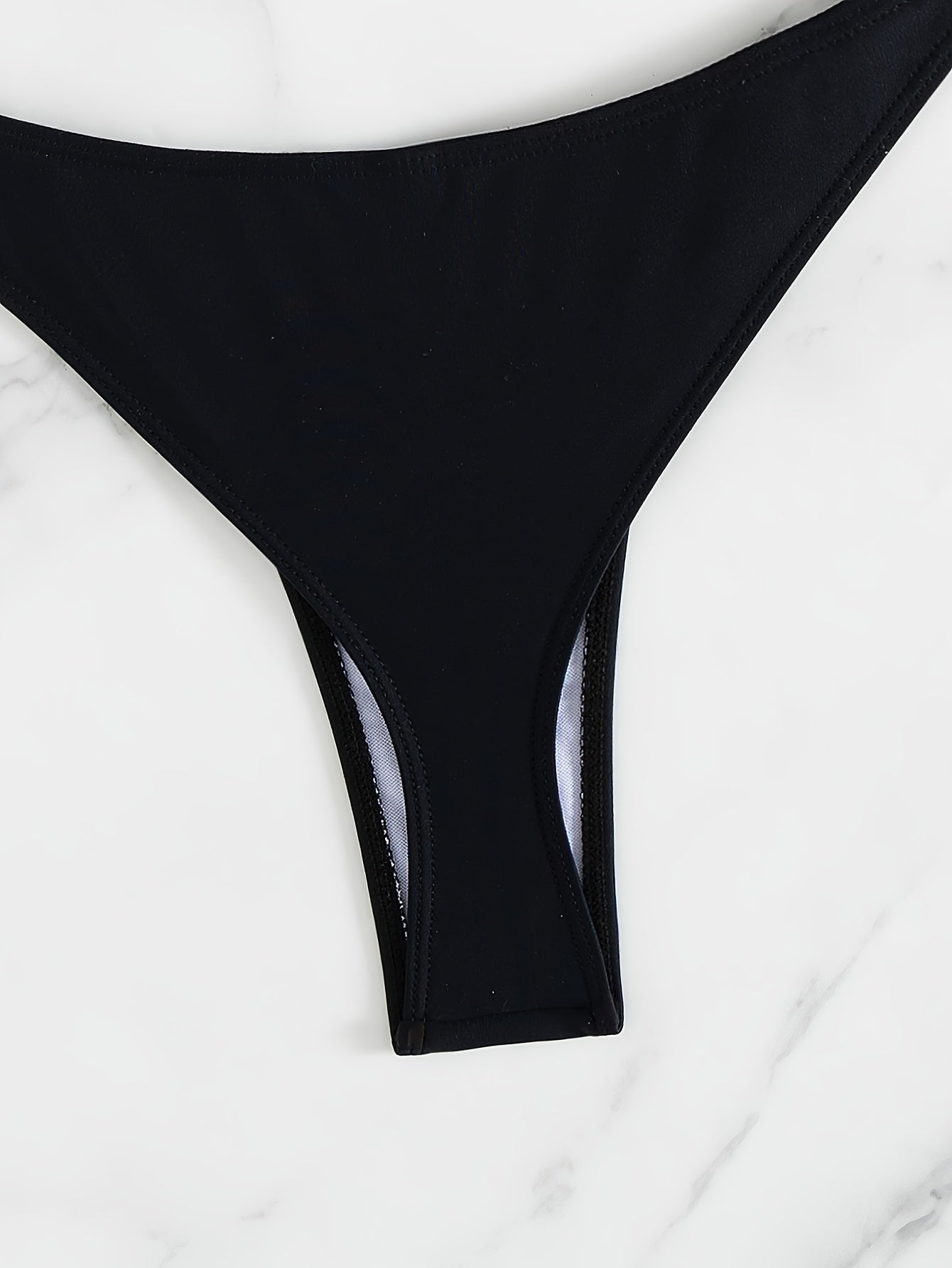 BSGIRL02 - Bikini da 2 pezzi con perizoma alto e allacciatura al collo