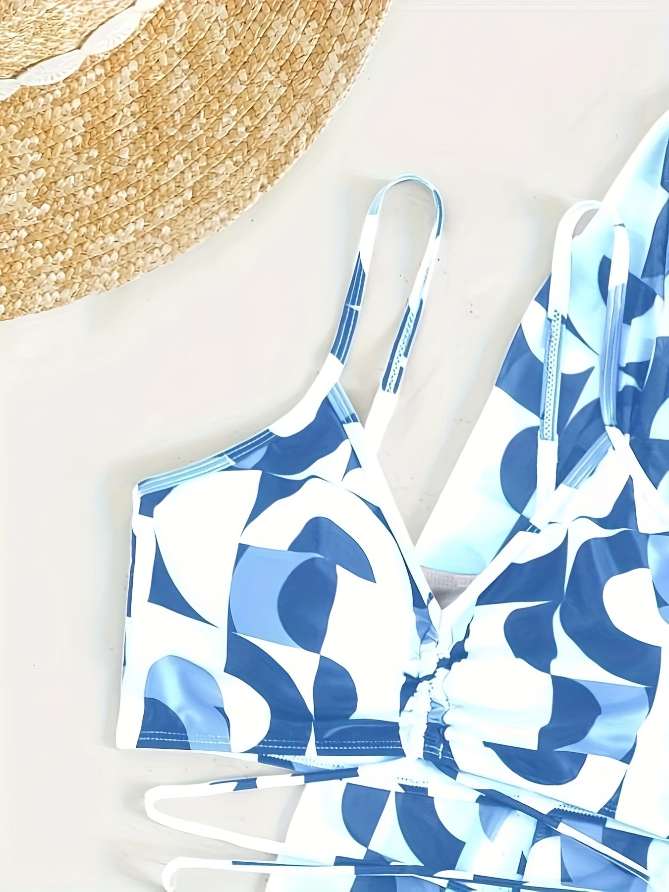 BSGIRL11 - Bikini con stampa a contrasto di colori